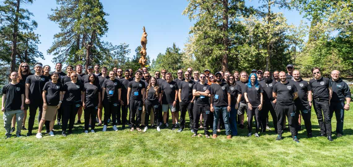 The Waveform team in 2023
